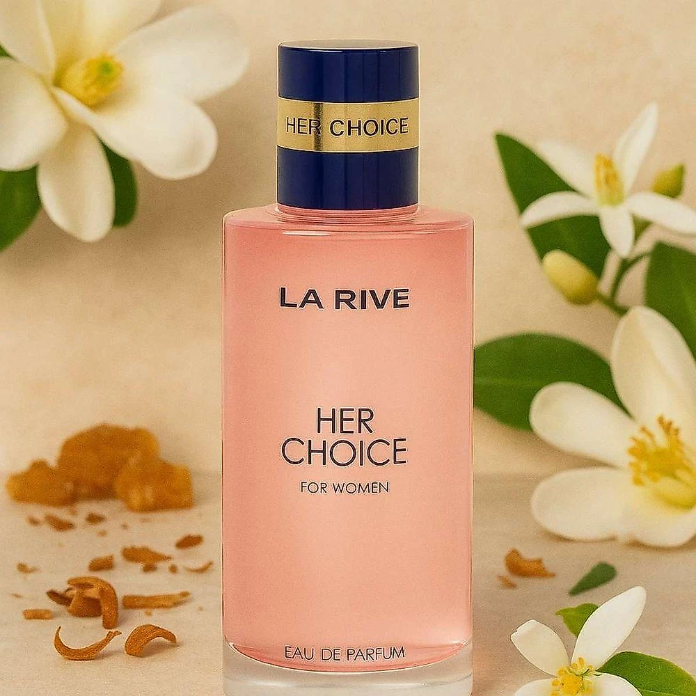 Perfume La Rive Her Choice Feminino Eau de Parfum Floral Frutado 100ML