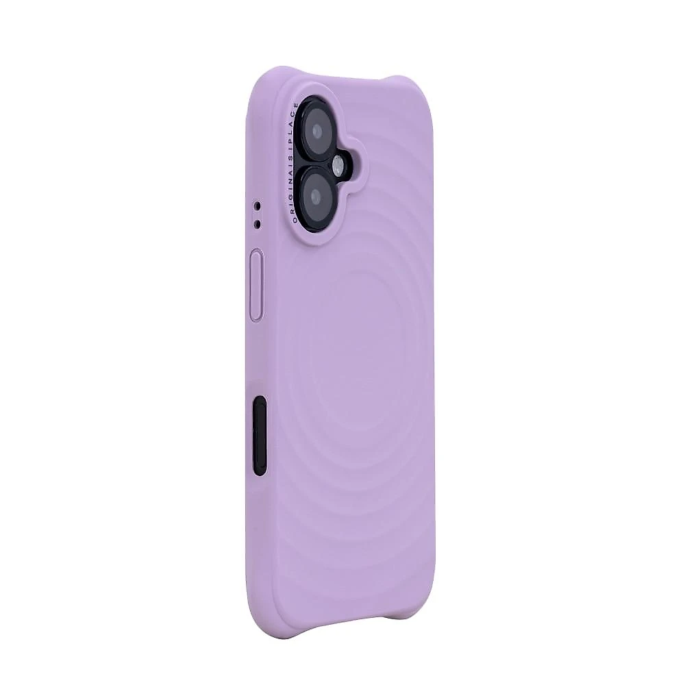 Capa iPhone 16 Originais iPlace, Drop Lilás