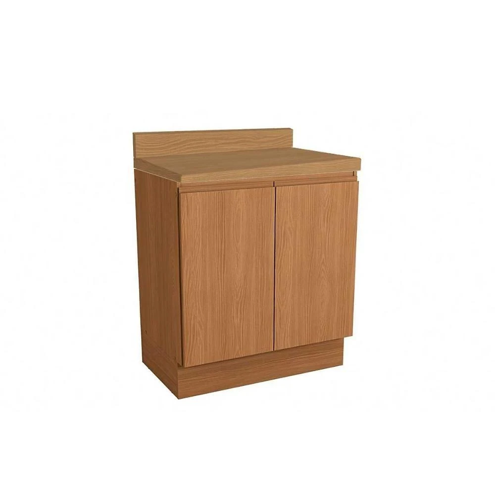 Módulos De Cozinha Kappesberg Ciela Balcão C- Tampo Ciela R625 C- 2 Portas 80cm Canela-kappesberg