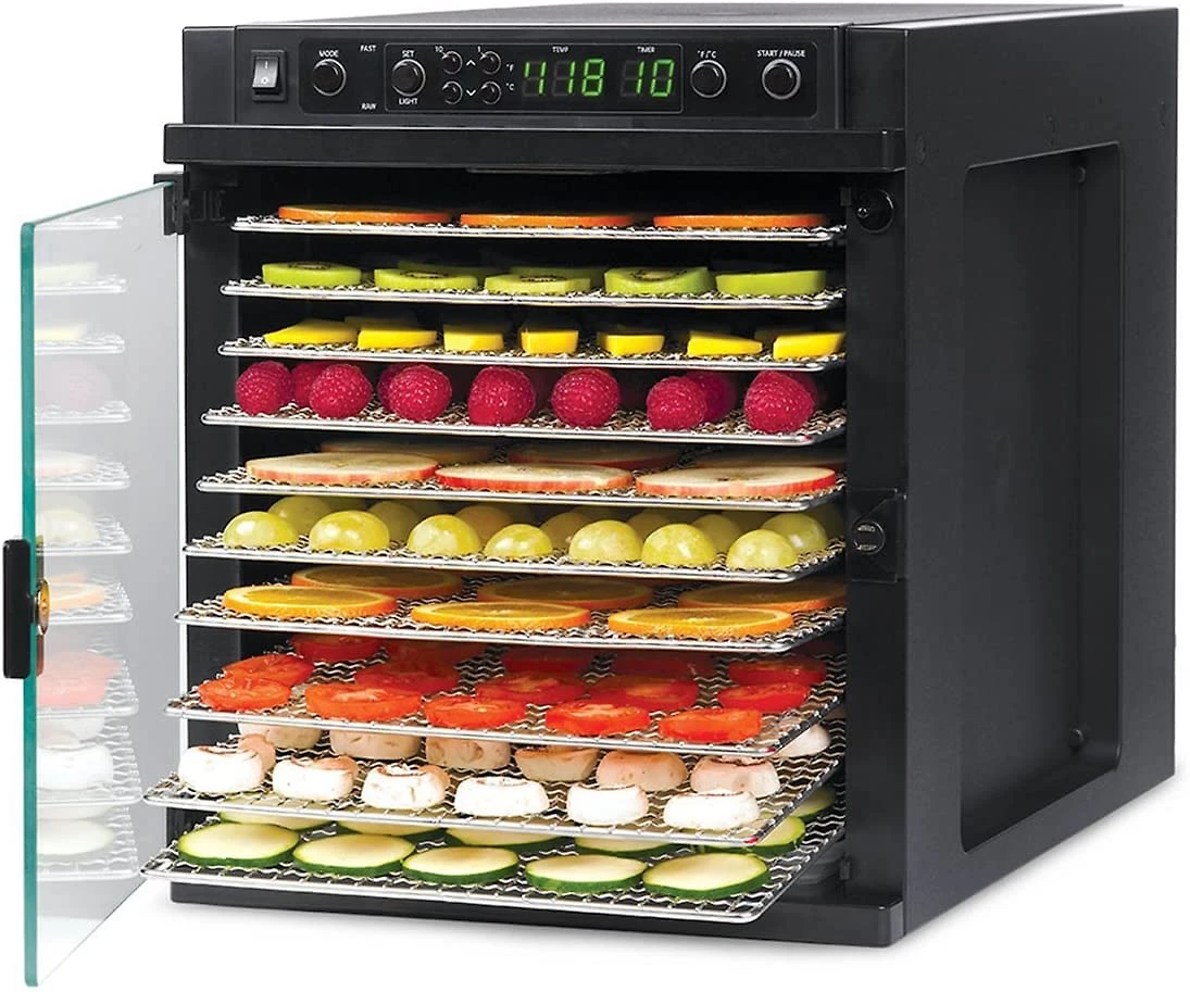 Desidratador Tribest SDES6780B Aço Inoxidável 11 Bandejas Preto 110V