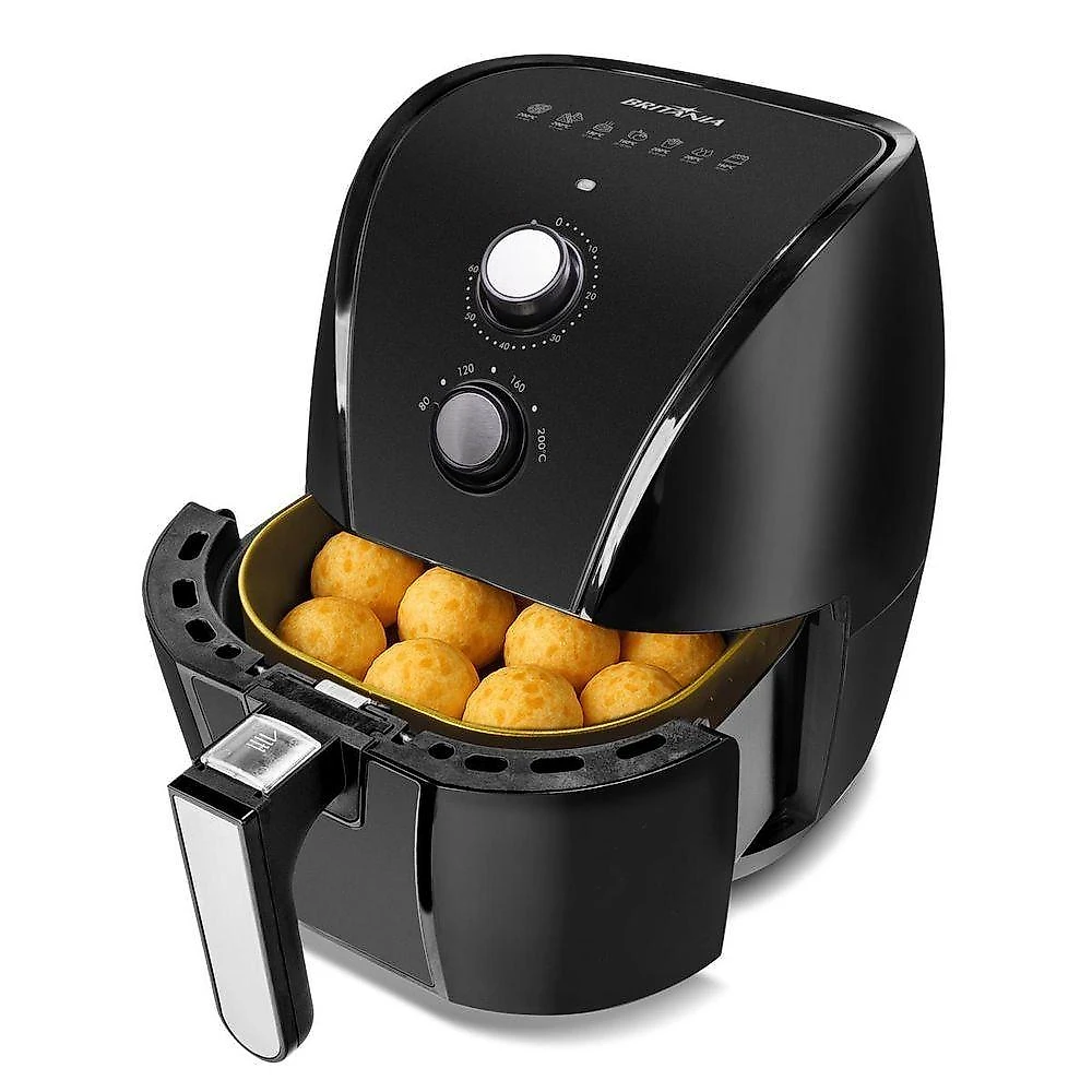 Air Fryer Britânia 5L Antiaderente Gold 1500W BAF45A 110V