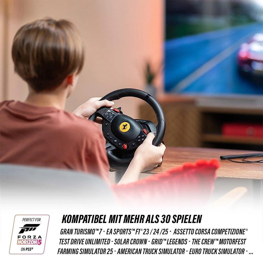 Volante Thrustmaster T98 Ferrari 296 GTB - PS5, PS4 e PC -  4169105