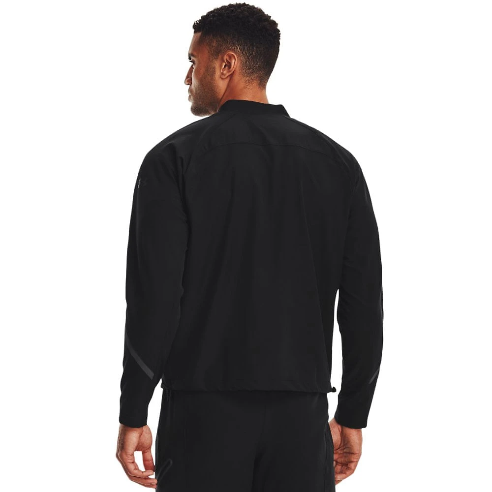 Miniatura Jaqueta de Treino Masculina Under Armour Unstoppable Bomber Preto - G