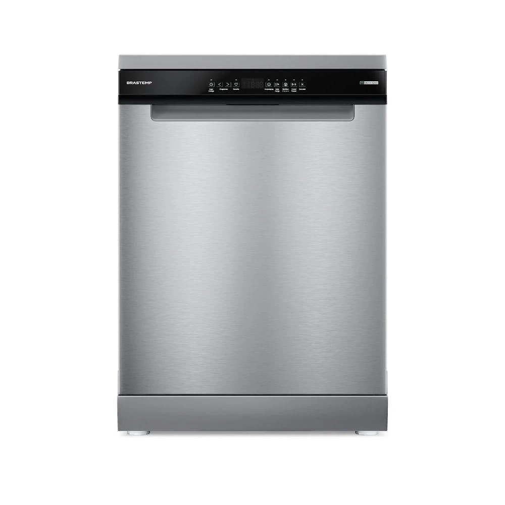Lava Louças Brastemp 14 Serviços Com Smart Sensor BLF60AR Inox - 110V