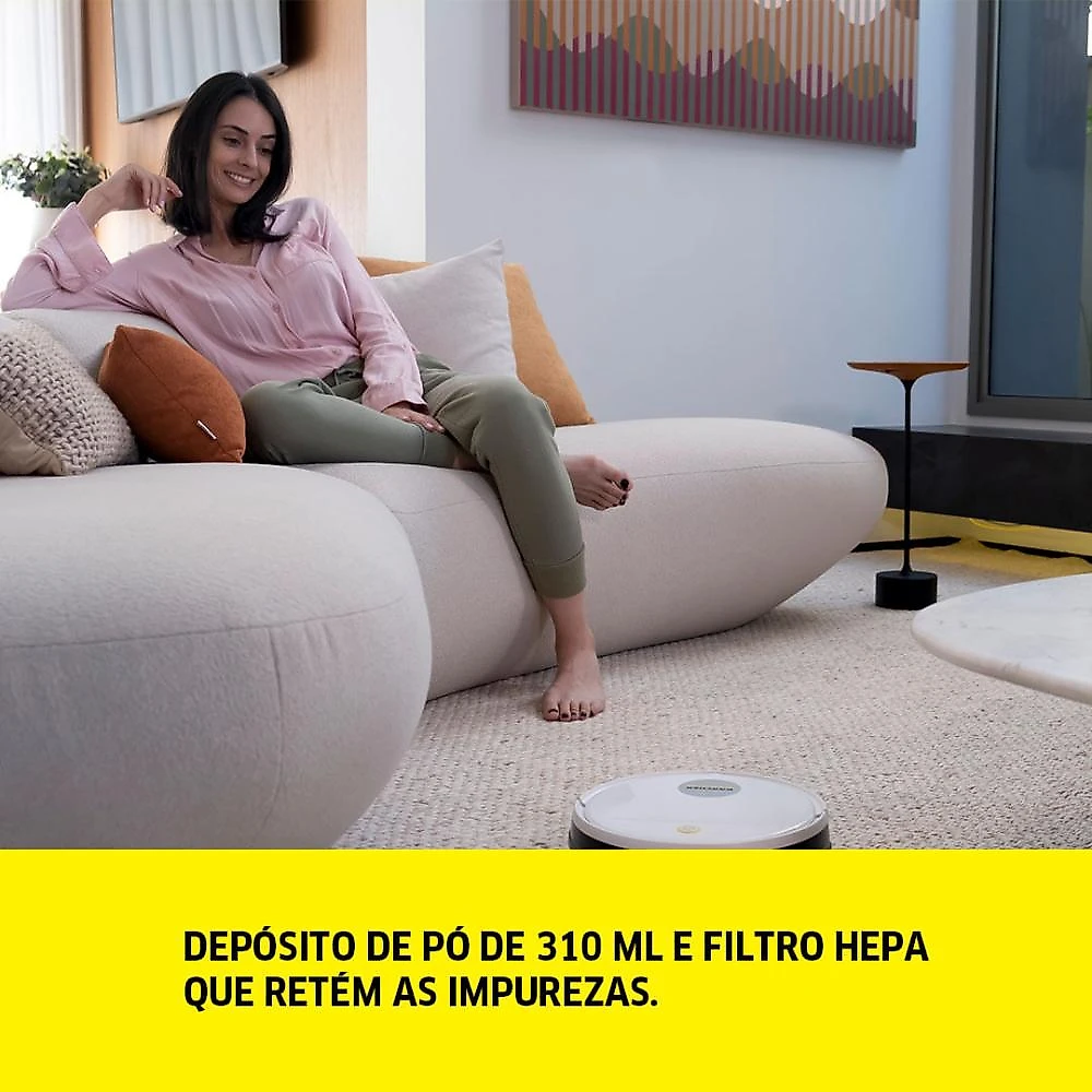 Robô Aspirador de Pó Karcher RCV 1 - Bivolt