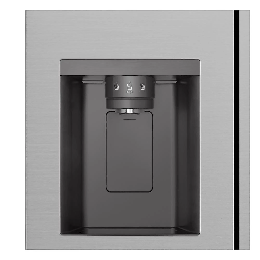 Geladeira LG Side by Side Inox Look Inverter Wi-Fi 638L GC-L267KLQ Bivolt