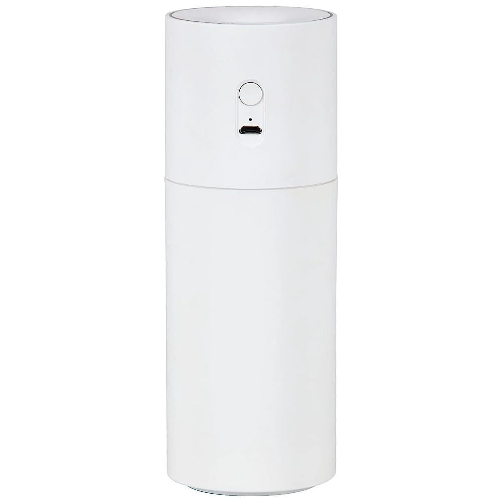 Umidificador Portátil 250mL de Névoa Fria para Viagens com Luz e 2 Configurações, Homedics, Branco