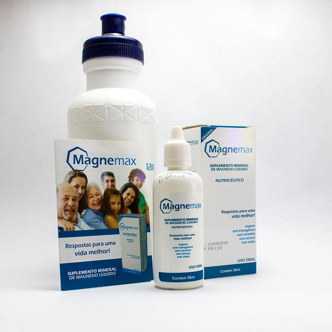 Miniatura Magnemax Nutracêutico Magnésio Gotas 50Ml