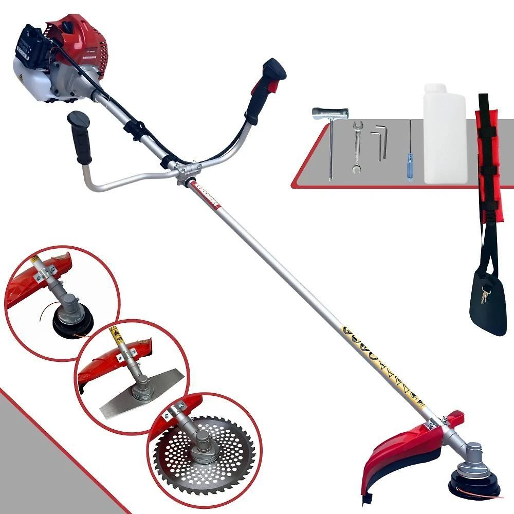 Roçadeira Kawashima Bcj431l 43cc + Carretel + Facas 2p + 40d
