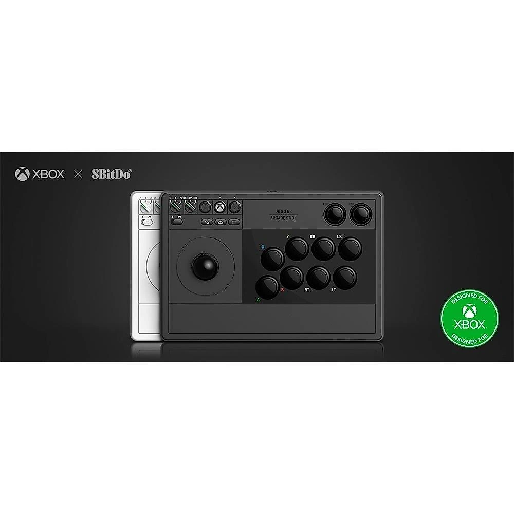 Controle Arcade Stick Sem Fio 8BitDo para Xbox, Preto - 81JA02D