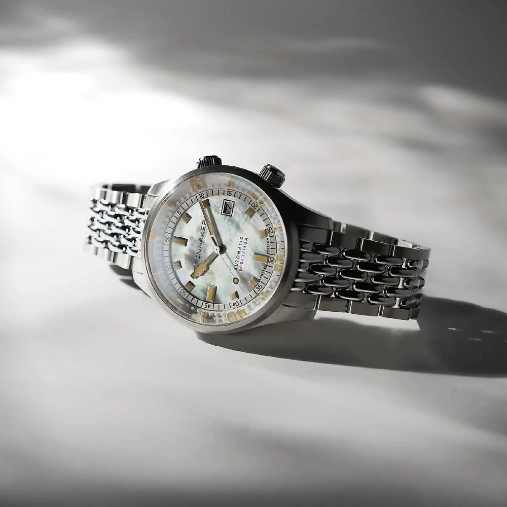 Relógio Spinnaker Bradner Pearl Diver Automático Edição Limitada Pearl Essence SP-5158-22