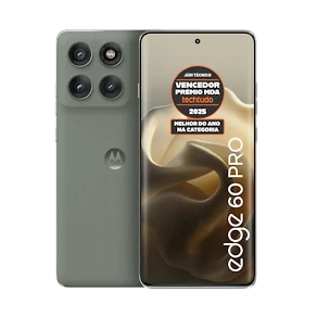 Miniatura Smartphone Motorola Edge 60 Pro 5G Cinza 512GB, 12GB RAM + 12GB Ram Boost, Tela 6.7" 120Hz, Câmera Sony LYTIA 700C 50MP e Dimensity 8350 Extreme