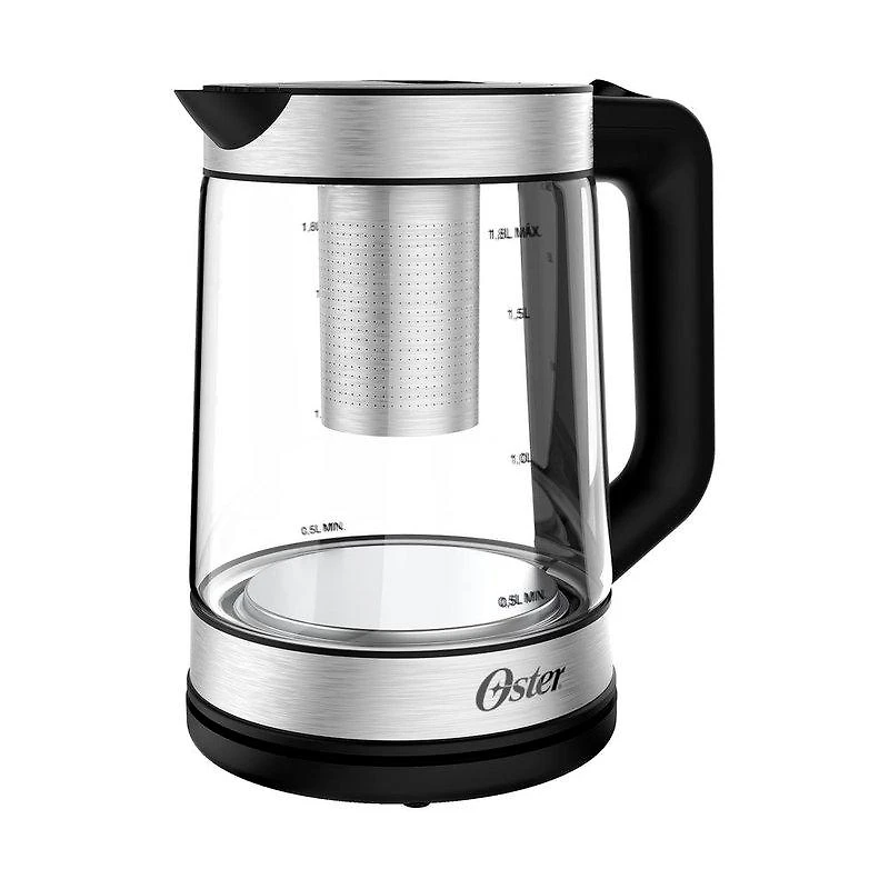 Miniatura Chaleira Eletrica Tea Com Infusor de Chá 1 8 Litros 1250W 127V   Oster Chaleira Elétrica com Infusor de Chá Oster Tea