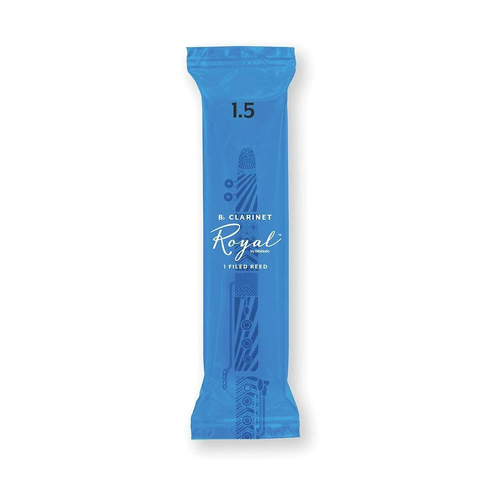 Palheta para Clarineta Bb 1.5 Royal 25RCB0115 Filed DD Woodwinds
