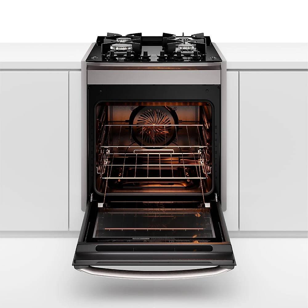 Fogão de Embutir Electrolux Experience com Mesa Vidro e Grill Cinza - FE4EG 110