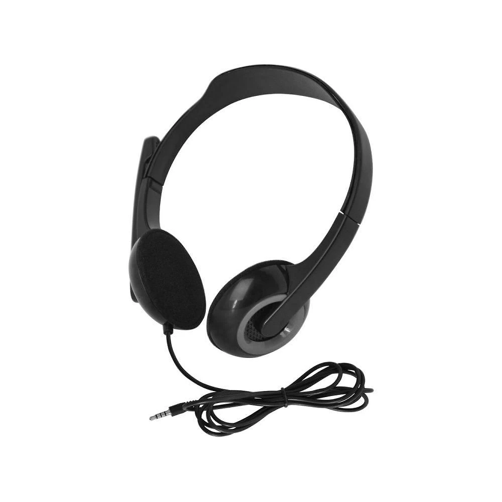 Headset Multi Ph367 com Cancelamento de Ruído Cabo 150cm Preto