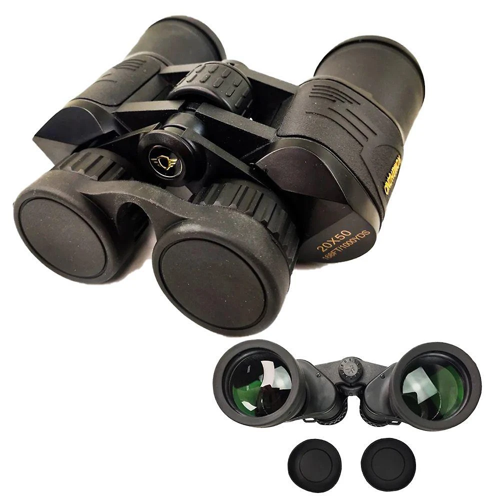 Binoculos 20x50 Profissional Lente Objetiva Zoom Ajustavel Foco Visao Longo Alcance Uv