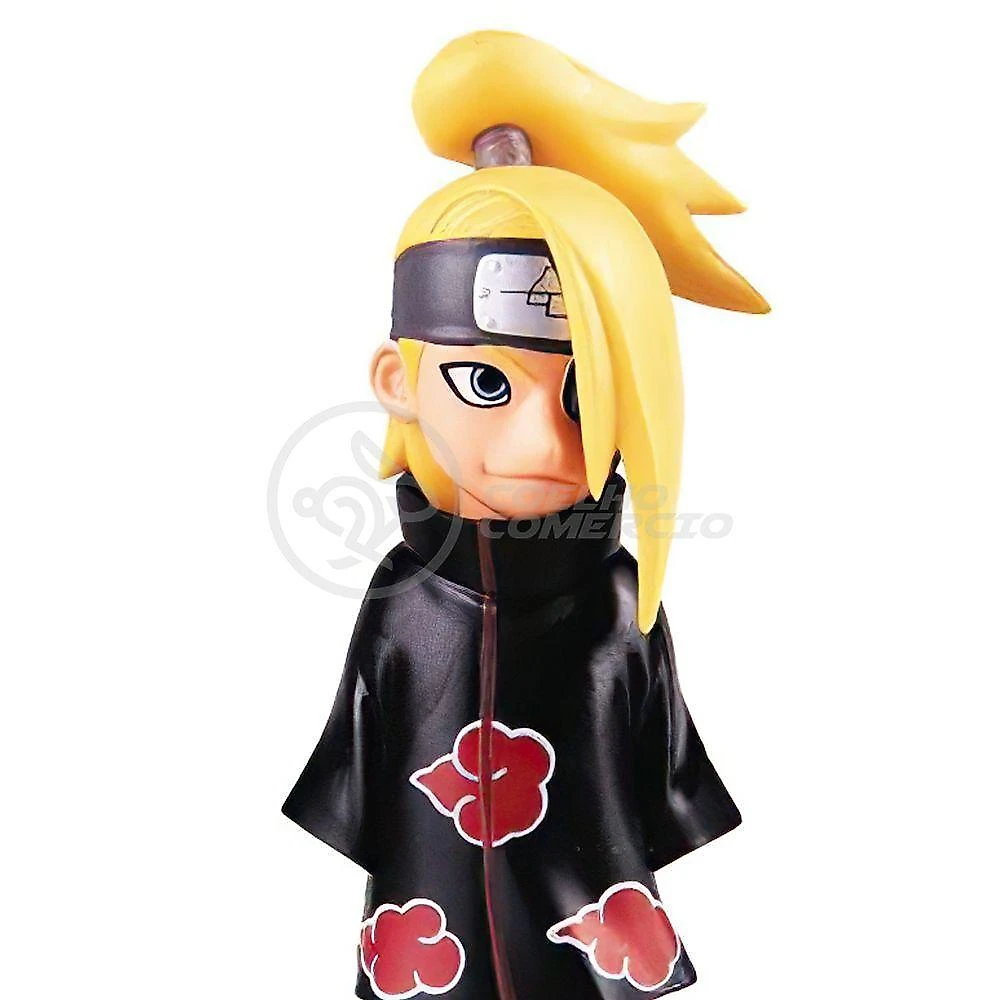 Boneco Action Figure Miniatura Deidara Akatsuki Naruto