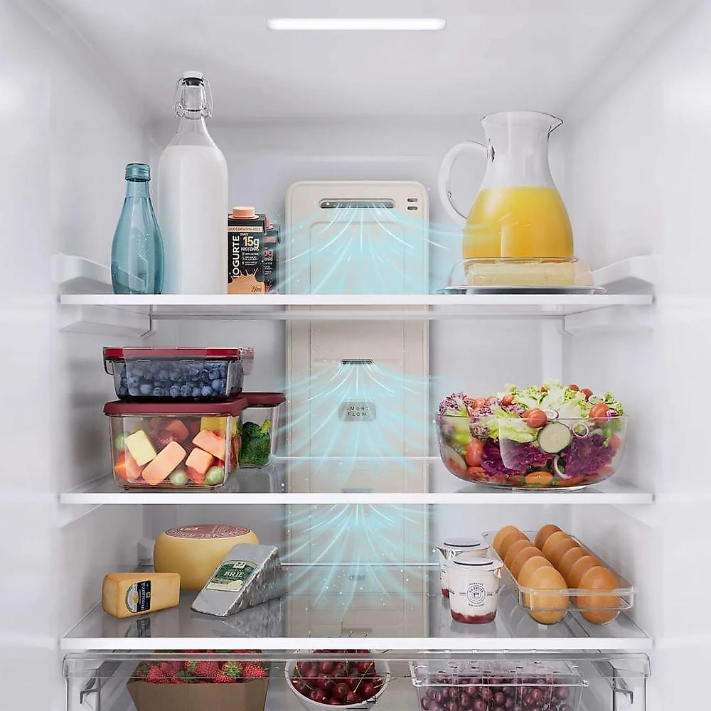 Geladeira Brastemp BRE66AE Frost Free Inverse 500 Litros Duplex Preta Inox Bivolt