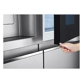 Geladeira LG Side by Side InstaView GC-X267GL5 628L Inox Look Inverter Bivolt