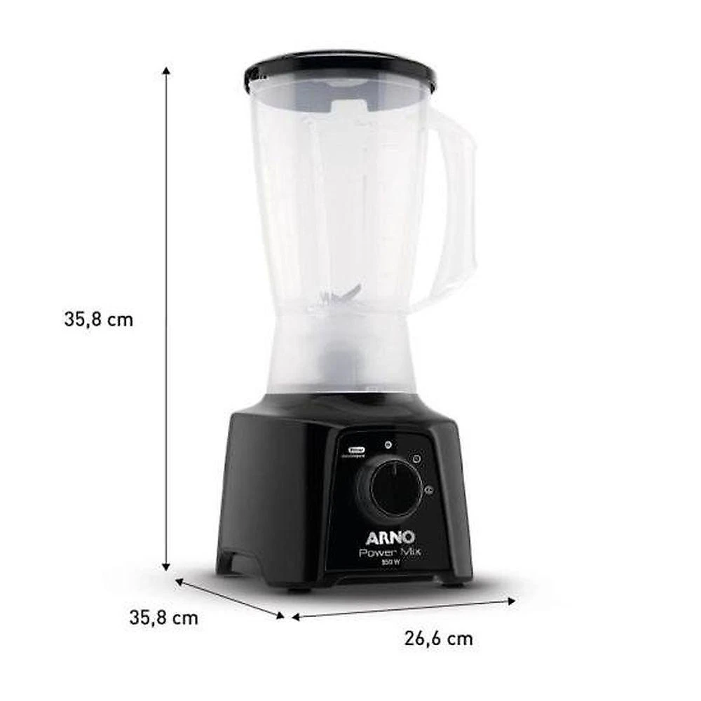 Liquidificador Arno Power Mix 550w Preto 110V