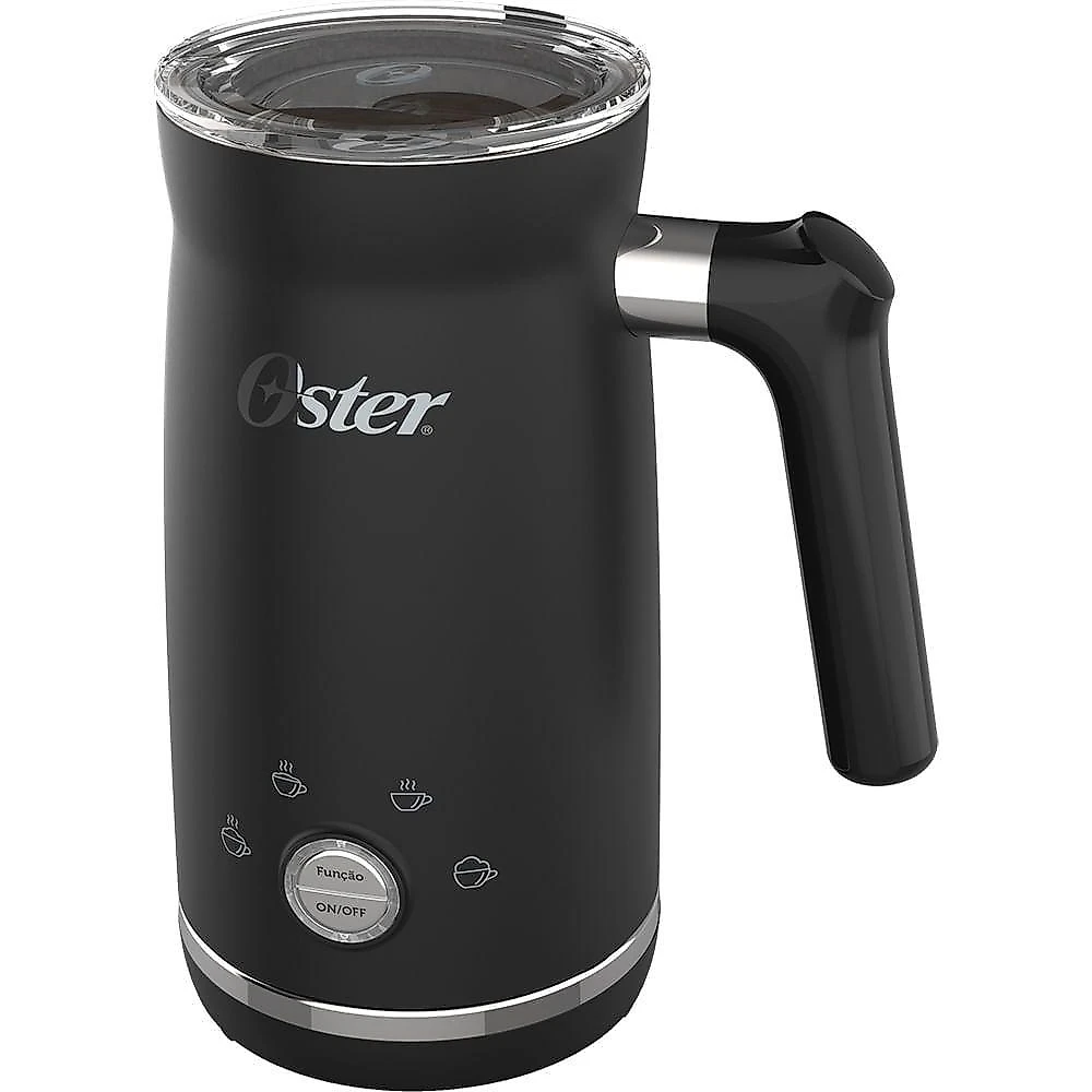Espumador Aquecedor De Leite Elétrico 4 Em 1 127V Oster Preto