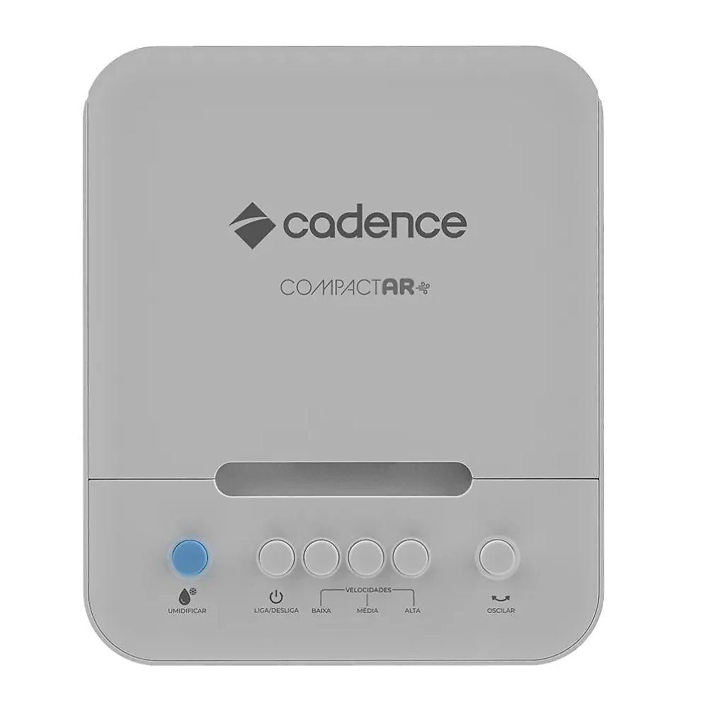 Climatizador Cadence 8L 3 Funcoes 60W Branco CLI530 Portatil com Rodizios 110V