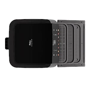 Fritadeira Elétrica Air Fryer Philco Oven PAF11B 11L Porta Removível - Preta 110V