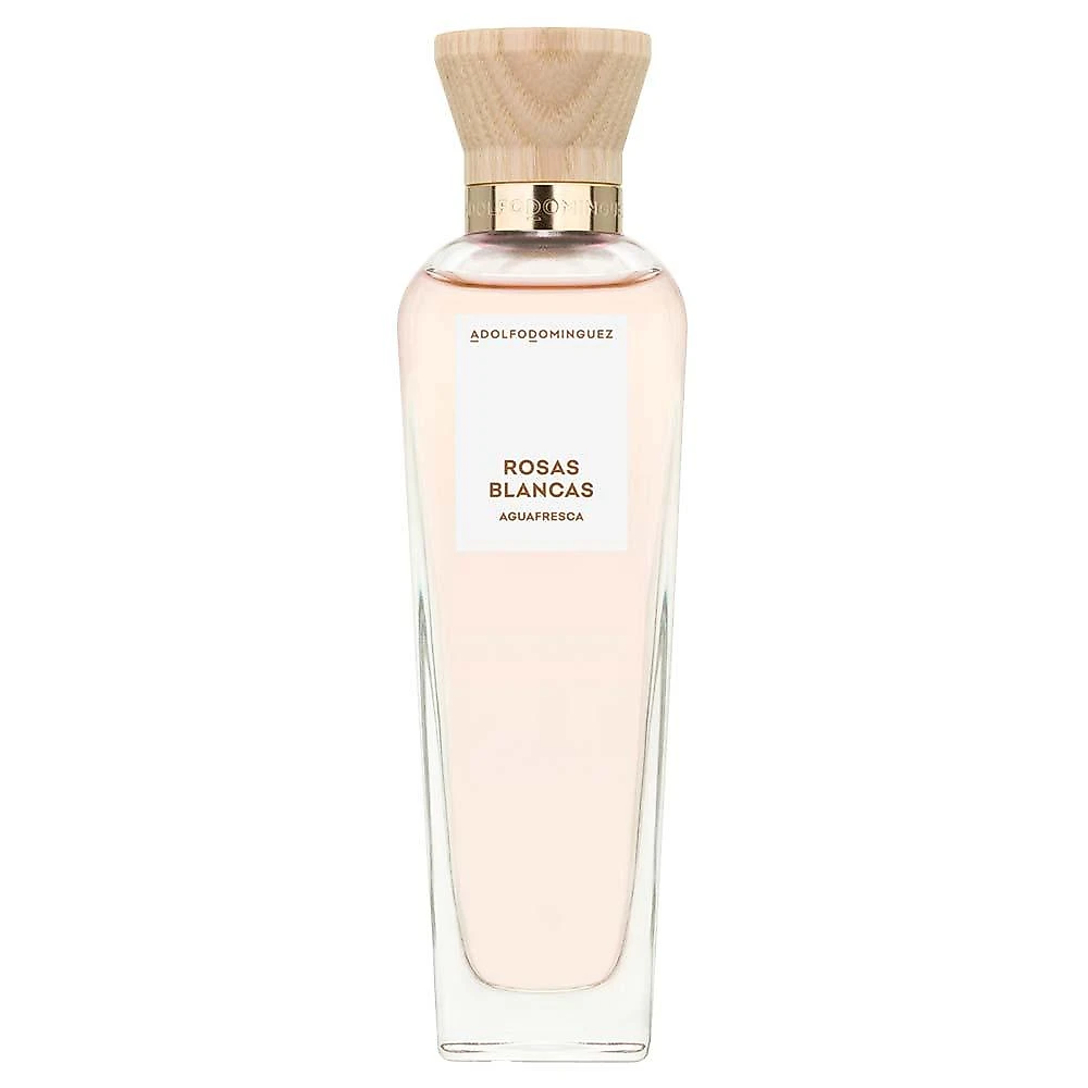 Água fresca de rosas blancas adolfo dominguez - perfume feminino - eau de toilette 120ml