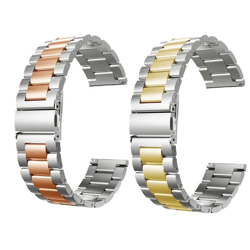 Kit 2 Pulseiras Relogio Inteligente Smartwatch Inox
