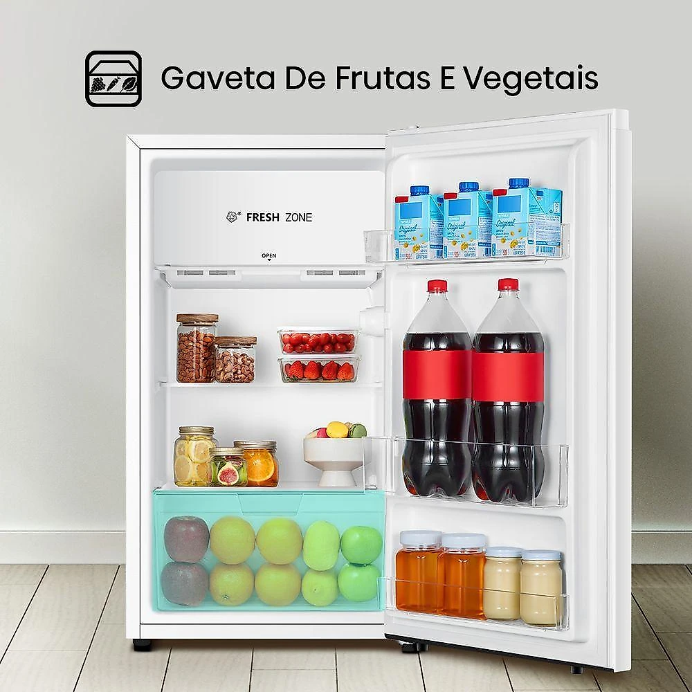 Frigobar Hisense 115L RR157NW2A Branco 220V