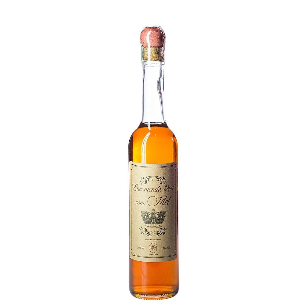 Bebida mista encomenda real com mel 500ml