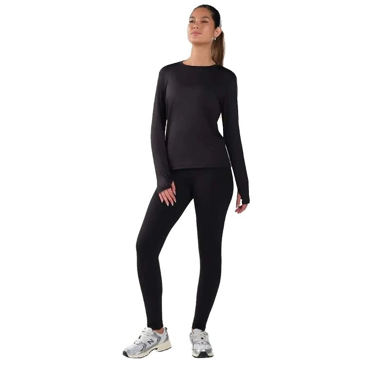 Legging Acquamires Termica Feminino - Preto - PRETO