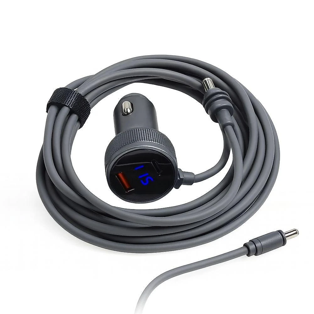 Cabo Carregador Veicular Adaptador 3 Em 1 Starlink Mini 2 Me - Rápido, Seguro E Versátil