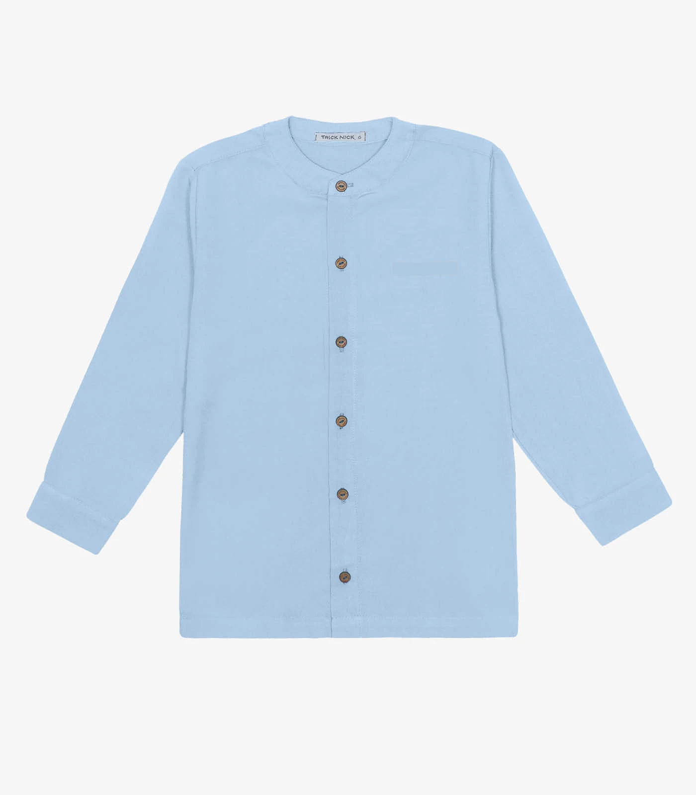 Camisa Manga Longa Trick Nick Azul
