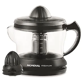 Conjunto Especial Mondial KT-105-B (Espremedor Premium + Batedeira Prática + Liquidificador Turbo Power) - Preto 110V