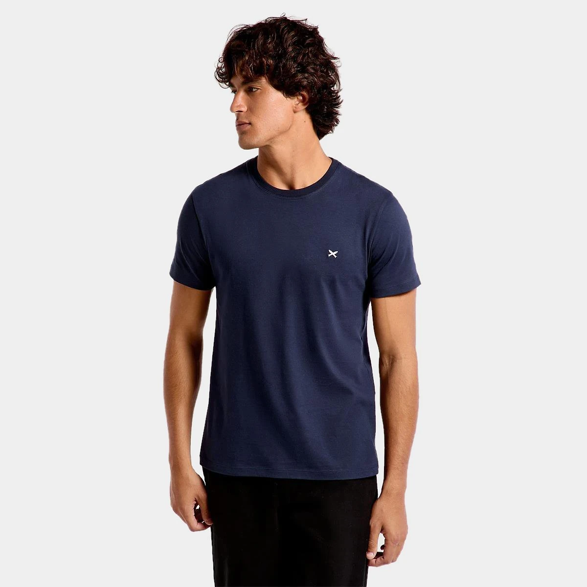 Miniatura Camiseta Hering World Com Bordado Masculina Marinho - GG