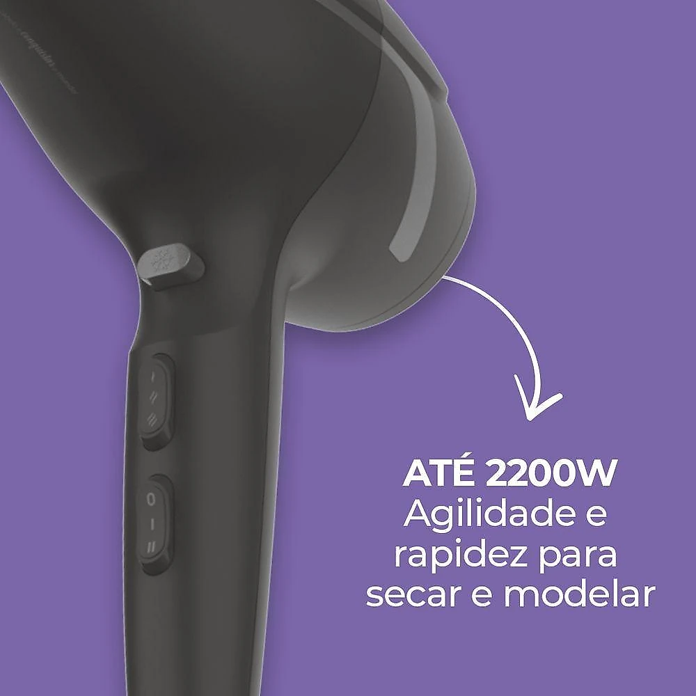 Secador De Cabelos Cadence Eleva 220V
