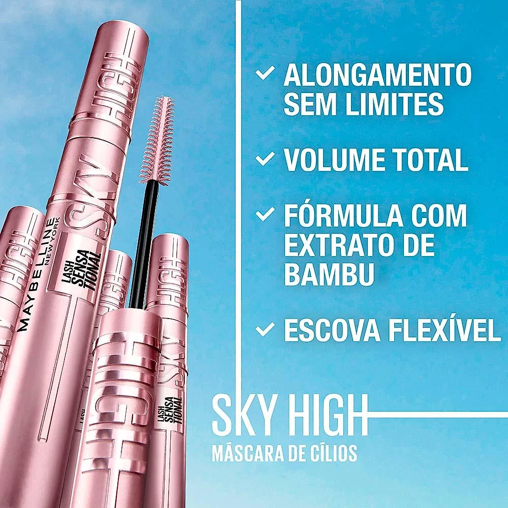Garnier skin + maybelline kit – sérum facial  uniform & matte vitamina c  15ml + máscara de cílios