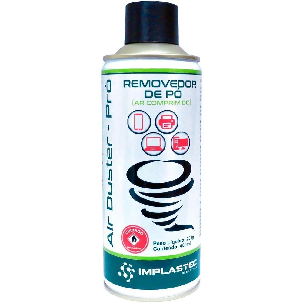 Air Duster Pro Ar Comprimido 230g-400ml