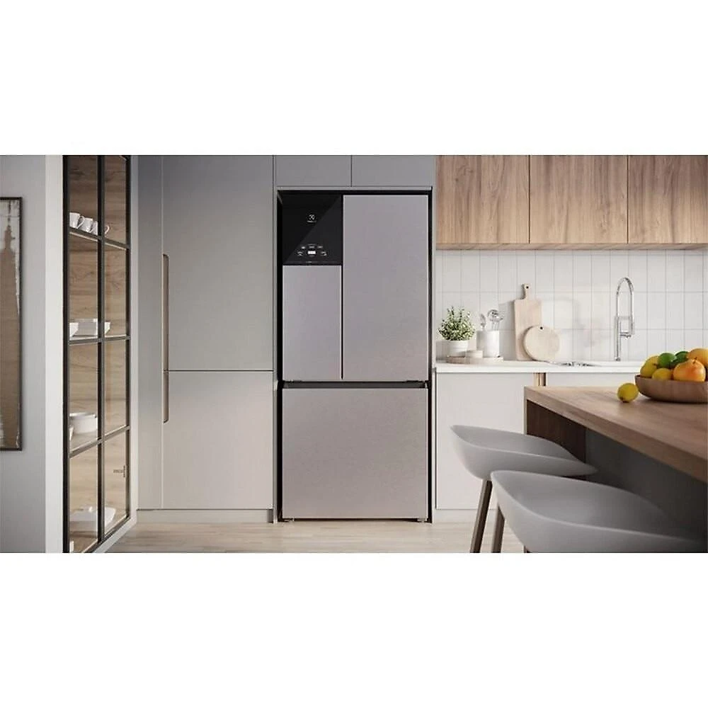 Geladeira Electrolux Frost Free Inverter IM8S 590 Litros, Efficient AutoSense 3 Portas, Inox - 220 Volts
