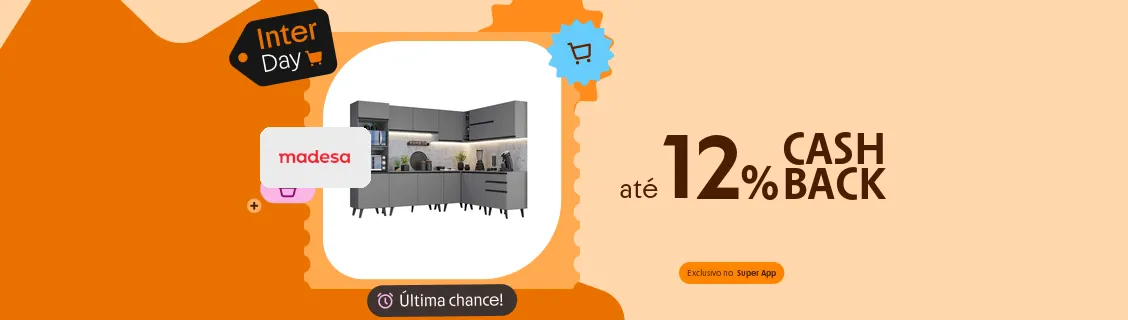 Loja Madesa com até 12% de cashback
