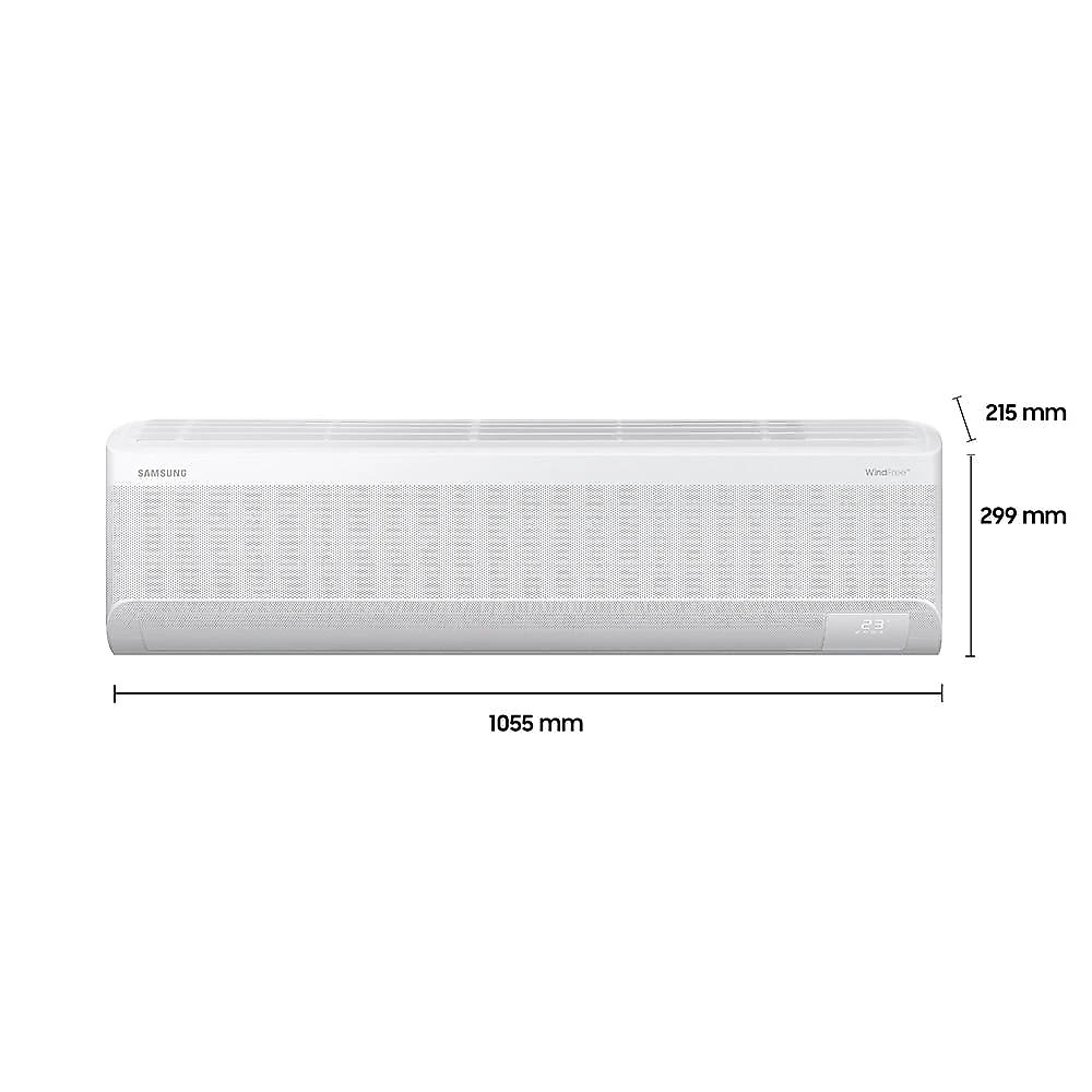 Ar-Condicionado Split Inverter 18000 BTUs Samsung WindFree AI Wi-Fi High Wall Quente e Frio AR60F18C1AWNAZ/AR60F18C1AWXAZ 220V
