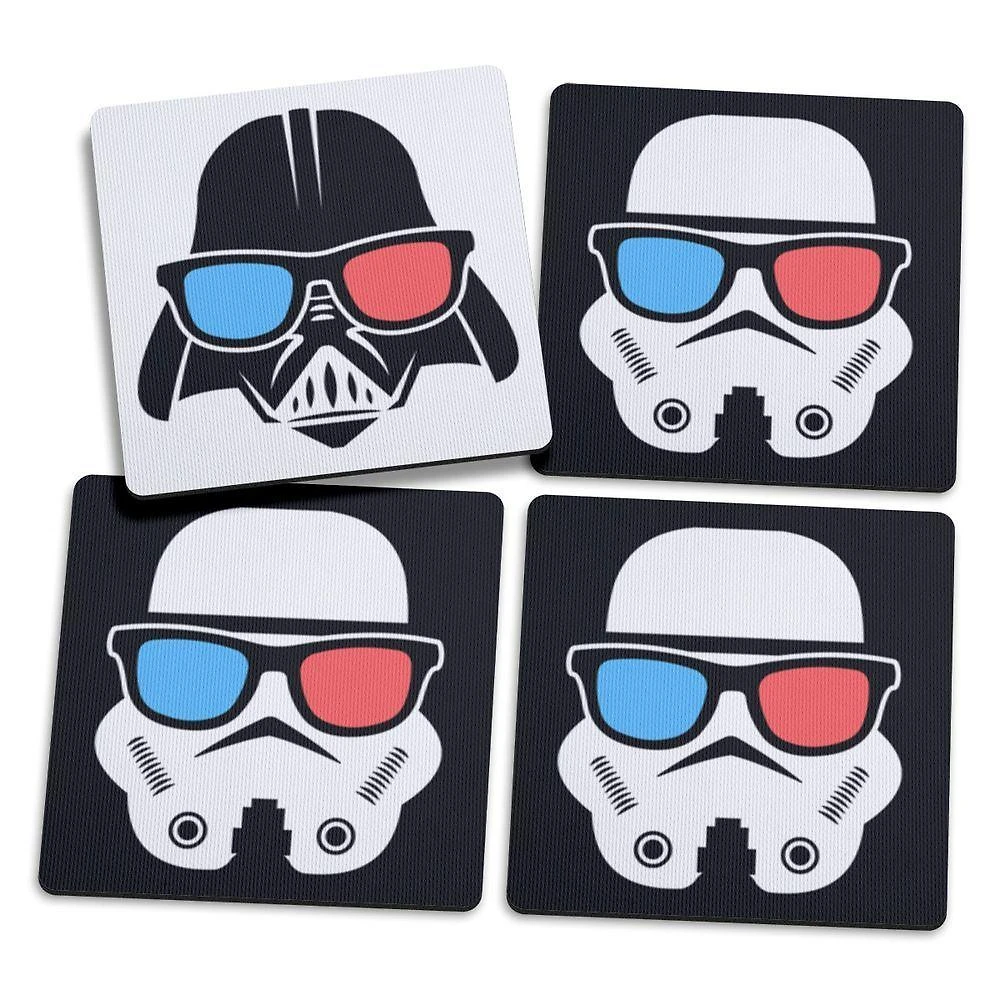 Jogo De Porta Copos Geek Side - 4 Peças