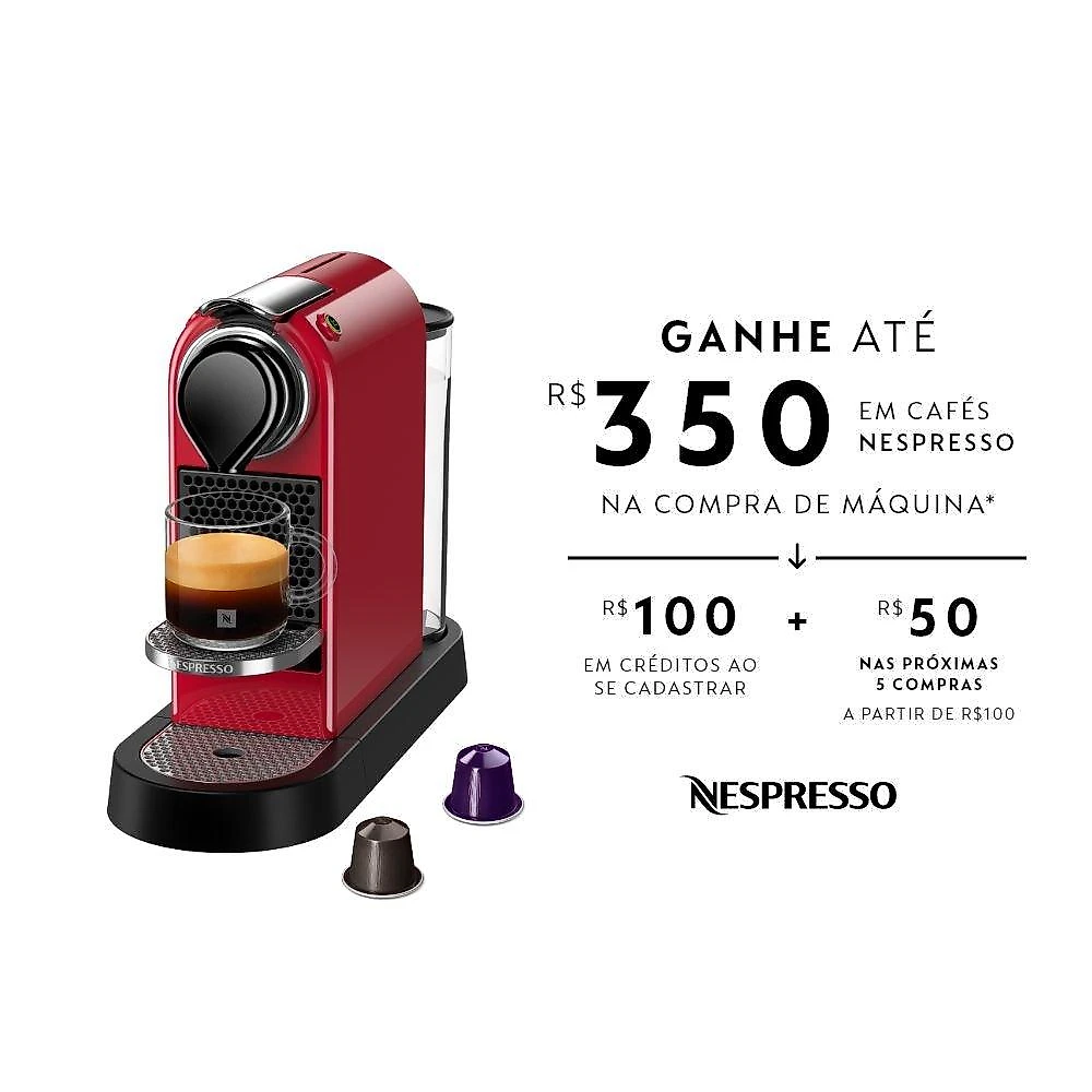 Cafeteira Nespresso Citiz 1 L 220V 1260 W Cafeteira Elétrica Nespresso Citiz