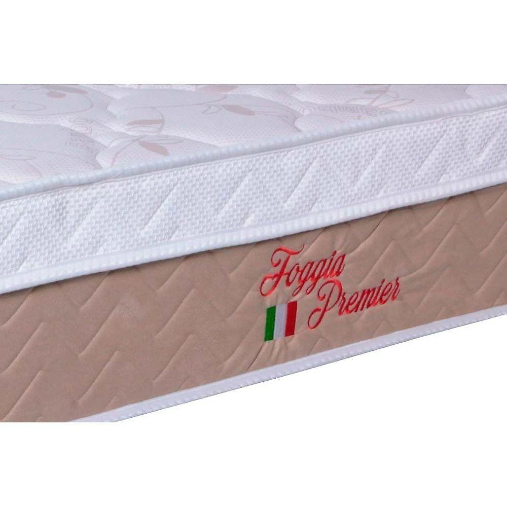 Colchão Casal Ortopédico D28 Euro Pillow One Side 138x188x28CM Bege Orthoflex