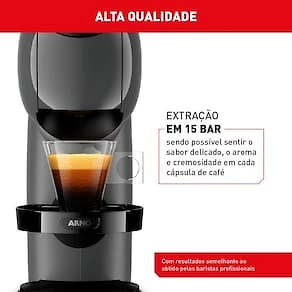 Cafeteira Expresso Arno Dolce Gusto Genio S DGS5 Basic Automática Multibebidas – Grafite 110V
