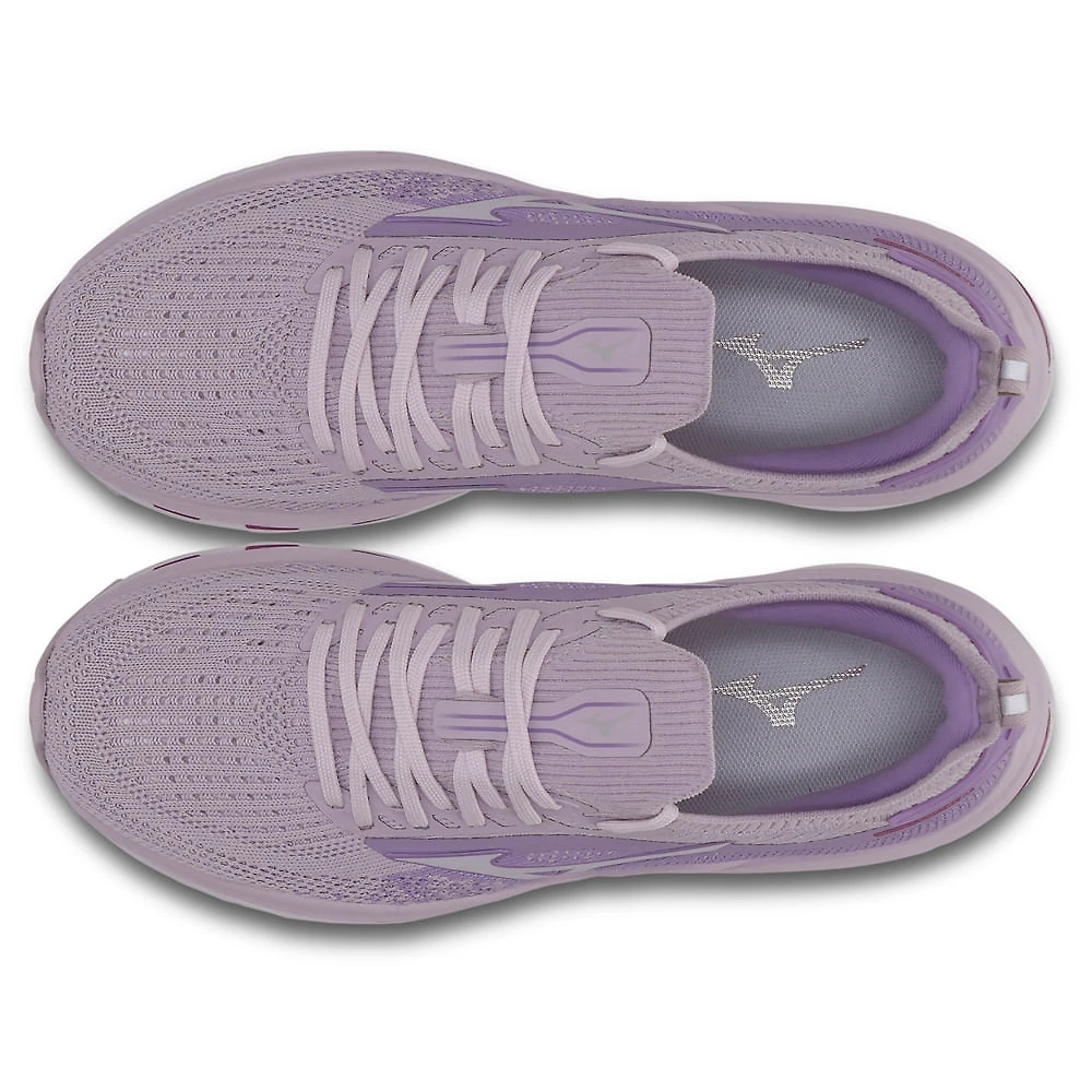 Miniatura Tênis de Corrida Feminino Mizuno Wave Legend 3 Roxo - 34