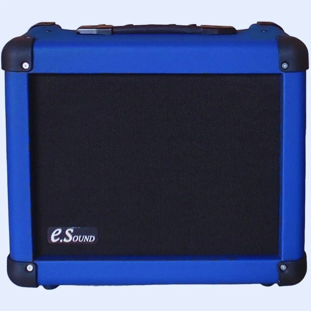 Amplificador de Guitarra Steel 40 30W RMS 2 Canais Clean e Crunch Azul F Sound