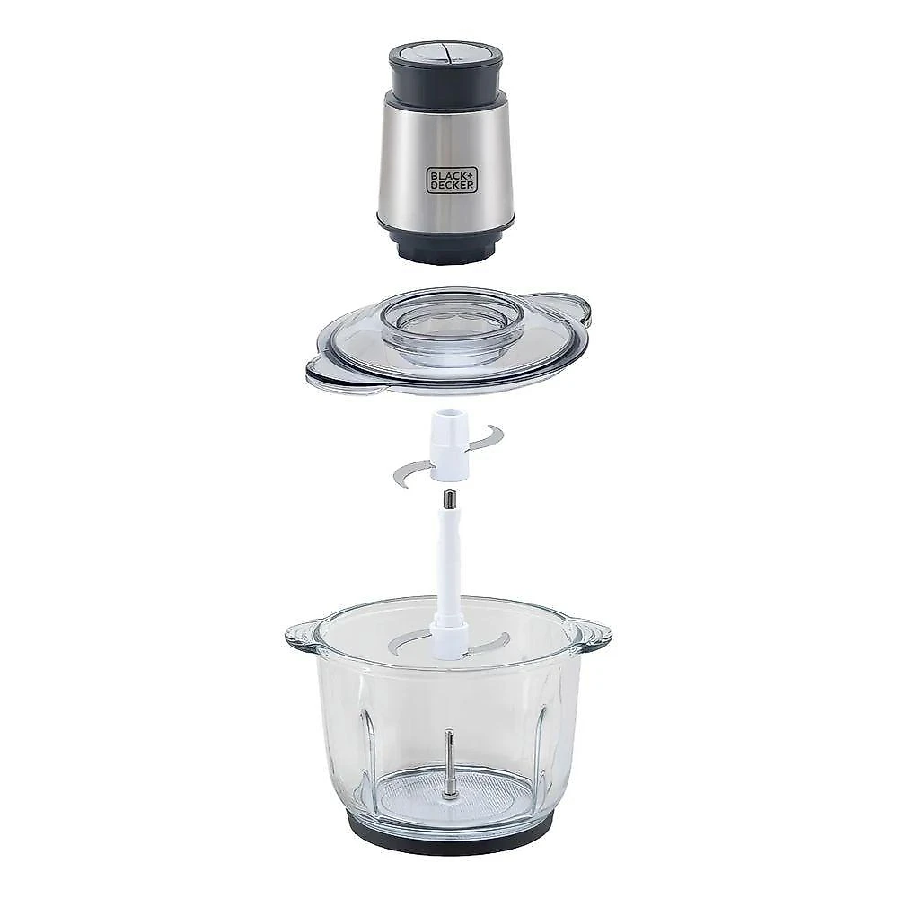 Processador de Alimentos Black + Decker MP300G 6 Funções 2 Velocidades 300W 220V